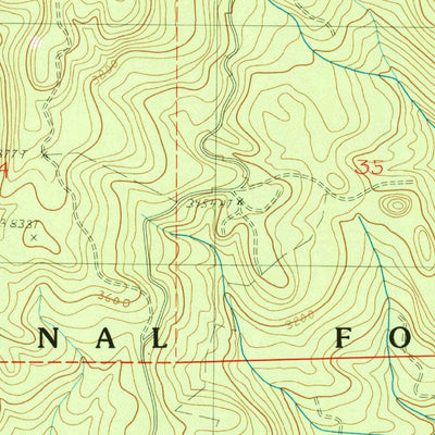 United States Geological Survey Carpenter Mountain, OR (1989, 24000-Scale) digital map