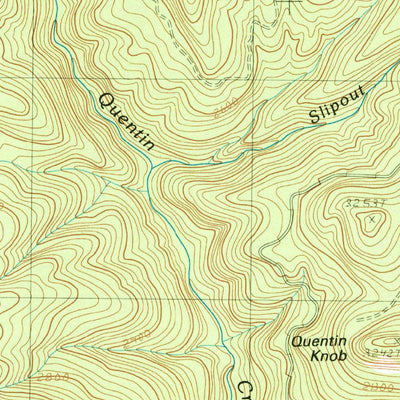 United States Geological Survey Carpenter Mountain, OR (1989, 24000-Scale) digital map