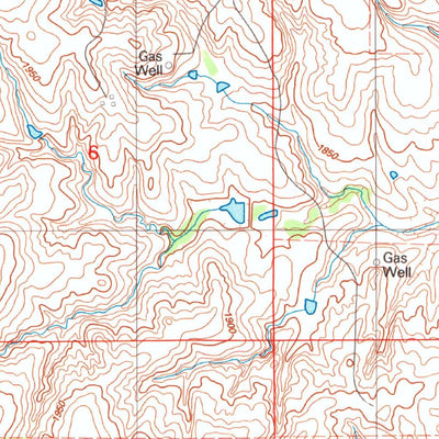United States Geological Survey Carpenter, OK (1987, 24000-Scale) digital map