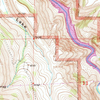 United States Geological Survey Carpenter Ridge, CO (1954, 24000-Scale) digital map