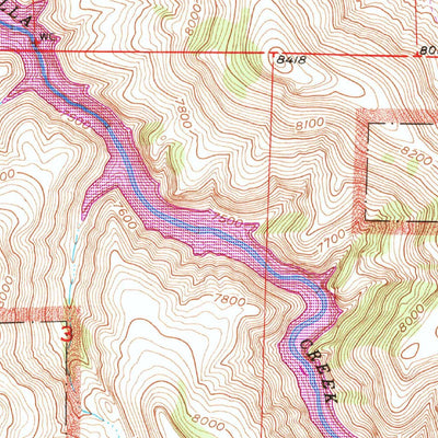 United States Geological Survey Carpenter Ridge, CO (1954, 24000-Scale) digital map
