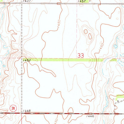 United States Geological Survey Carpenter, SD (1973, 24000-Scale) digital map