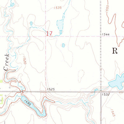 United States Geological Survey Carpenter SE, SD (1973, 24000-Scale) digital map