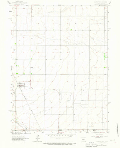 United States Geological Survey Carpenter, WY-CO (1963, 24000-Scale) digital map