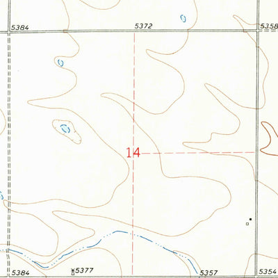 United States Geological Survey Carpenter, WY-CO (1963, 24000-Scale) digital map