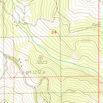United States Geological Survey Carpenterville, OR (1986, 24000-Scale) digital map