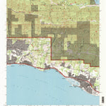 United States Geological Survey Carpinteria, CA (1995, 24000-Scale) digital map