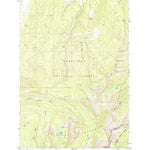 United States Geological Survey Carpp Ridge, MT (1971, 24000-Scale) digital map