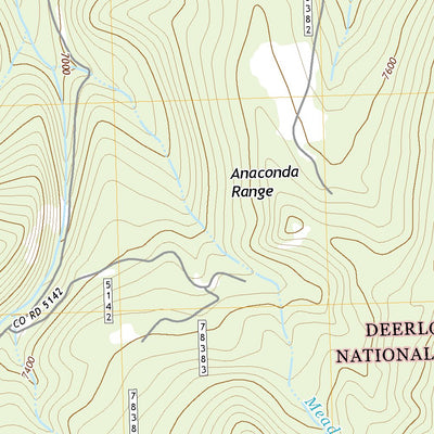 United States Geological Survey Carpp Ridge, MT (2020, 24000-Scale) digital map