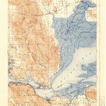 United States Geological Survey Carquinez Strait, CA (1901, 62500-Scale) digital map