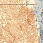 United States Geological Survey Carquinez Strait, CA (1901, 62500-Scale) digital map