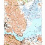United States Geological Survey Carquinez Strait, CA (1940, 62500-Scale) digital map