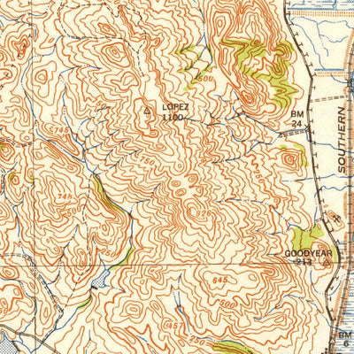 United States Geological Survey Carquinez Strait, CA (1942, 62500-Scale) digital map