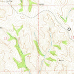 United States Geological Survey Carr Draw, WY (1972, 24000-Scale) digital map
