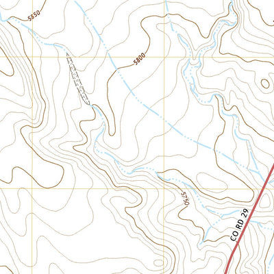 United States Geological Survey Carr East, CO (2022, 24000-Scale) digital map
