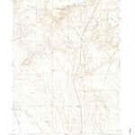 United States Geological Survey Carr East, CO-WY (1972, 24000-Scale) digital map