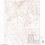 United States Geological Survey Carr East, CO-WY (1997, 24000-Scale) digital map