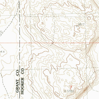 United States Geological Survey Carr Lake, NE (1985, 24000-Scale) digital map