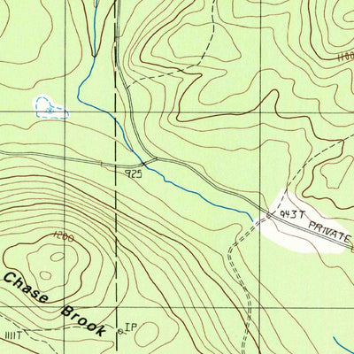 United States Geological Survey Carr Pond, ME (1985, 24000-Scale) digital map