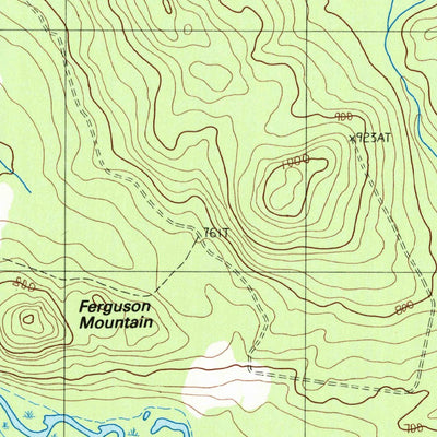 United States Geological Survey Carr Pond, ME (1985, 24000-Scale) digital map