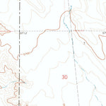 United States Geological Survey Carr SW, CO (1972, 24000-Scale) digital map