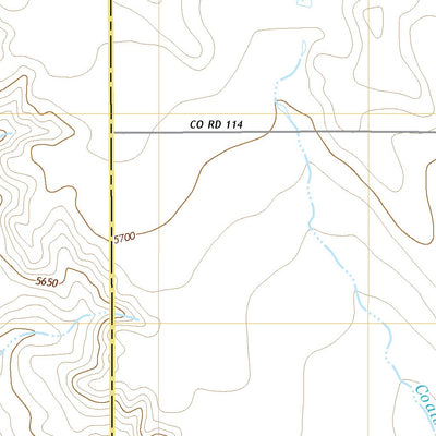 United States Geological Survey Carr SW, CO (2022, 24000-Scale) digital map