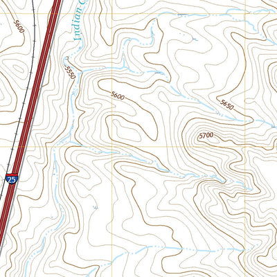 United States Geological Survey Carr SW, CO (2022, 24000-Scale) digital map