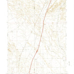 United States Geological Survey Carr West, CO-WY (1972, 24000-Scale) digital map