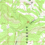 United States Geological Survey Carracas Canyon, NM (1963, 24000-Scale) digital map