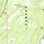 United States Geological Survey Carracas Canyon, NM (1995, 24000-Scale) digital map