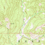 United States Geological Survey Carracas, CO-NM (1954, 24000-Scale) digital map