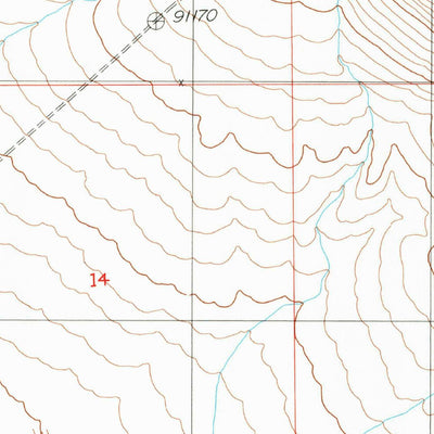 United States Geological Survey Carrara Canyon, NV (1987, 24000-Scale) digital map