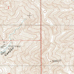 United States Geological Survey Carrara Canyon, NV (1987, 24000-Scale) digital map