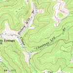 United States Geological Survey Carrie, KY (1954, 24000-Scale) digital map