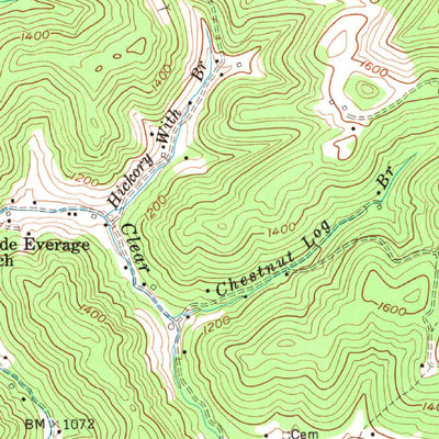 United States Geological Survey Carrie, KY (1954, 24000-Scale) digital map