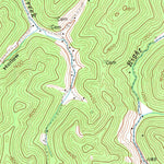 United States Geological Survey Carrie, KY (1954, 24000-Scale) digital map