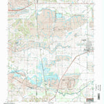 United States Geological Survey Carrier Mills, IL (1996, 24000-Scale) digital map