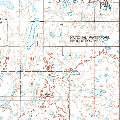 United States Geological Survey Carrington, ND (1994, 100000-Scale) digital map