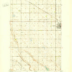 United States Geological Survey Carrington West, ND (1950, 24000-Scale) digital map