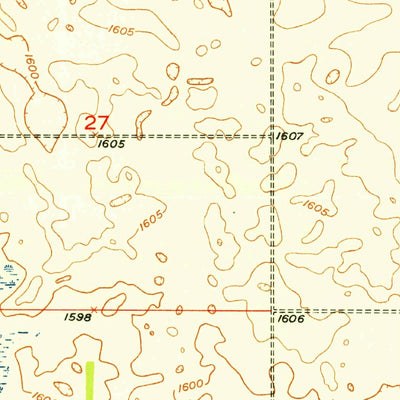 United States Geological Survey Carrington West, ND (1950, 24000-Scale) digital map