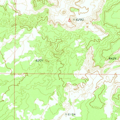 United States Geological Survey Carrisito Spring, AZ-NM (1978, 24000-Scale) digital map