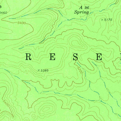 United States Geological Survey Carrizo, AZ (1978, 24000-Scale) digital map