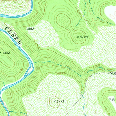 United States Geological Survey Carrizo, AZ (1978, 24000-Scale) digital map