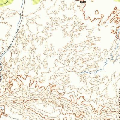 United States Geological Survey Carrizo Mountain, CA (1942, 62500-Scale) digital map