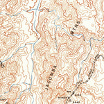 United States Geological Survey Carrizo Mountain, CA (1942, 62500-Scale) digital map