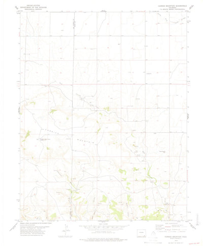 United States Geological Survey Carrizo Mountain, CO (1978, 24000-Scale) digital map