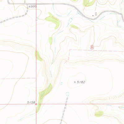 United States Geological Survey Carrizo Mountain, CO (1978, 24000-Scale) digital map