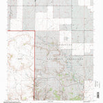 United States Geological Survey Carrizo Mountain, CO (1996, 24000-Scale) digital map