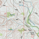 United States Geological Survey Carrizo Mountain, CO (1996, 24000-Scale) digital map