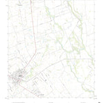 United States Geological Survey Carrizo Springs East, TX (2022, 24000-Scale) digital map